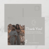 衣類の感謝ポストカード ポストカード (正面/裏面)