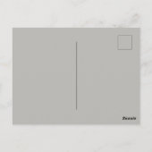 衣類の感謝ポストカード ポストカード (裏面)