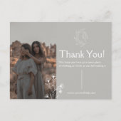 衣類への感謝を伝えるポストカード ポストカード (正面)