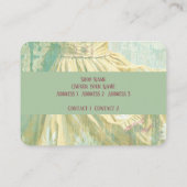 衣類アップサイクリングヴィンテージ – 名刺 (裏面)