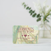 衣類アップサイクリングヴィンテージ – 名刺 (スタンド正面)