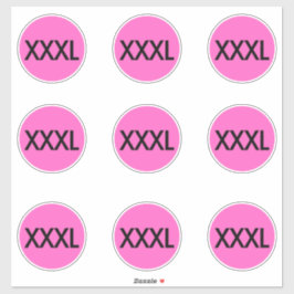 衣類サイズステッカーラベル シール