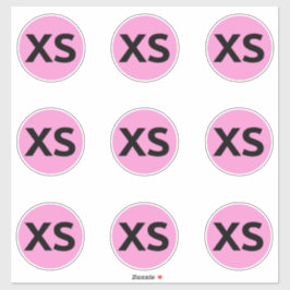 衣類サイズステッカーラベル シール