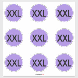 衣類サイズステッカーラベル シール