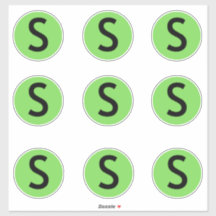 衣類サイズステッカーラベル