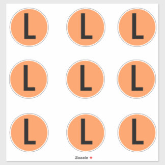 衣類サイズステッカーラベル シール