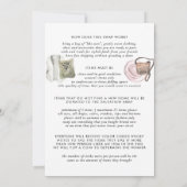 衣類スワップパーティの招待状 招待状 (裏面)