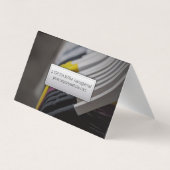 衣類ハンガー 名刺 (裏面)