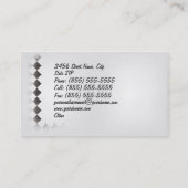 衣類ビジネス名刺 名刺 (裏面)