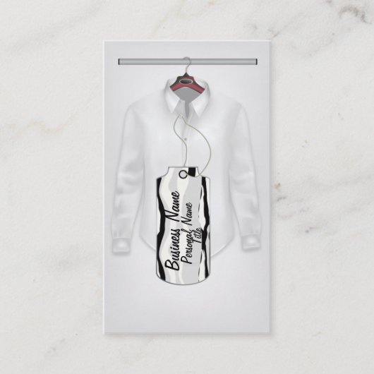 衣類ビジネス名刺 名刺 (正面)