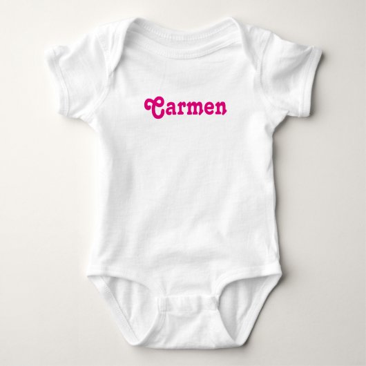 衣類ベビーカルメン ベビーボディスーツ (正面)