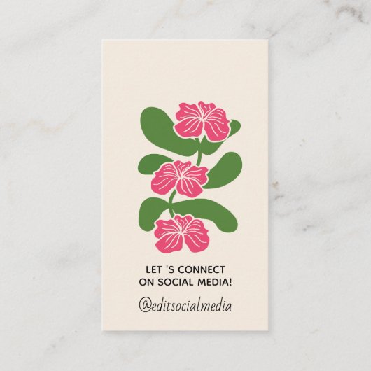 衣類ラベルスモールビジネスカード エンクロージャーカード (裏面)