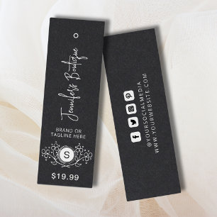 衣類ラベルスモールビジネスクラフト価格ラベル コーリングカード