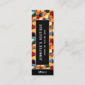 衣類ラベルスモールビジネススパークル価格ラベル コーリングカード (正面)