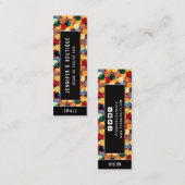 衣類ラベルスモールビジネススパークル価格ラベル コーリングカード (正面/裏面)