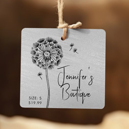 衣類ラベルスモールビジネスフォイルフローラ価格 コーリングカード