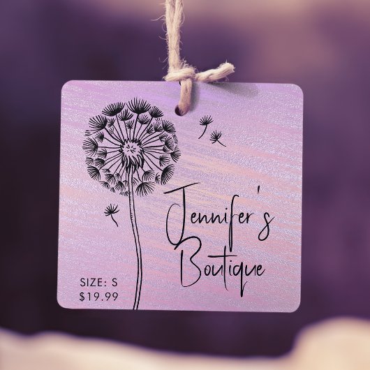 衣類ラベルスモールビジネスフォイルフローラ価格 コーリングカード