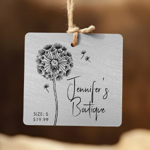 衣類ラベルスモールビジネスフォイルフローラ価格 コーリングカード