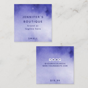 衣類ラベルスモールビジネスラグジュアリー価格ラベル コーリングカード