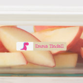 衣類ラベル子供へ- Girl恐竜類 ラベル (貼付)