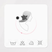 衣類ラベル ラベル (デザイン2)