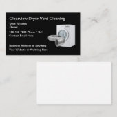 衣類乾燥機の器具排気洗浄 名刺 (正面/裏面)