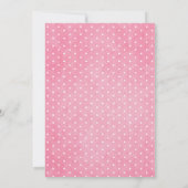 衣類干し ランジェリー シャワー 招待状 (裏面)