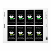 衣類 シャツ ポッド ビニール ラベル (フルシート)