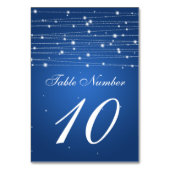 表きらめく番線サファイアブルー テーブルナンバー (裏面)