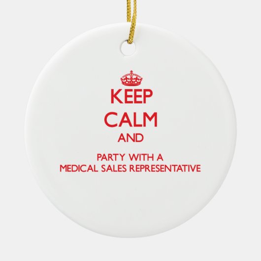表すためにの平静そしてパーティーを医学の販売保って下さい セラミックオーナメント (正面)