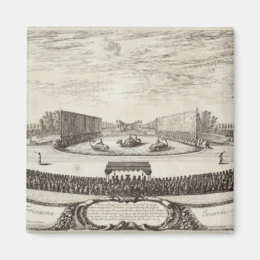 表す大池のステージ マグネット (正面)