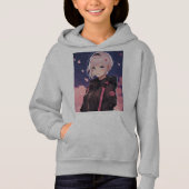 「表と裏かわいいアニメの女の子Tシャツ」 (正面)