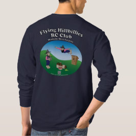 表と裏にグラフィックがプリントされた長袖Tシャツ Tシャツ