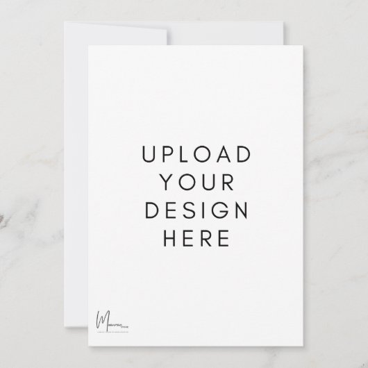 表と裏の招待状カード 招待状 (正面)