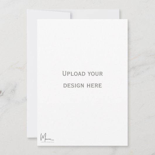 表と裏の招待状 招待状 (正面)