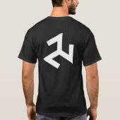 表に神のシンボル、裏にトリスケリオンのシンボル Tシャツ (裏面)