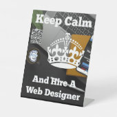 表の上記号 台座サイン (正面)