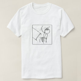 表の反転ミーム Tシャツ