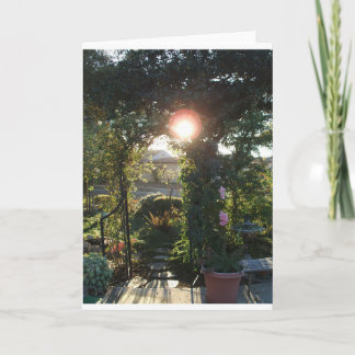 表の庭のファンタジー カード