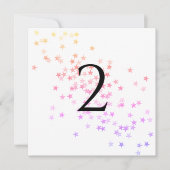 表の数字の星 シーズンカード (正面)