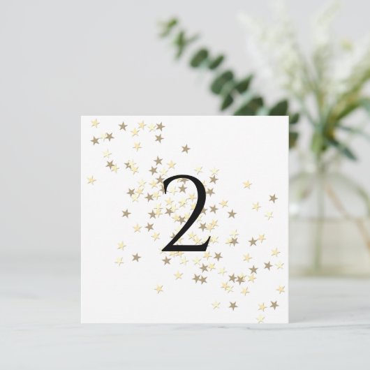 表の数字の星 シーズンカード (スタンド正面)