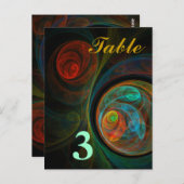 表の番号を変更するポストカード ポストカード (正面/裏面)