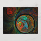 表の番号を変更するポストカード ポストカード (裏面)