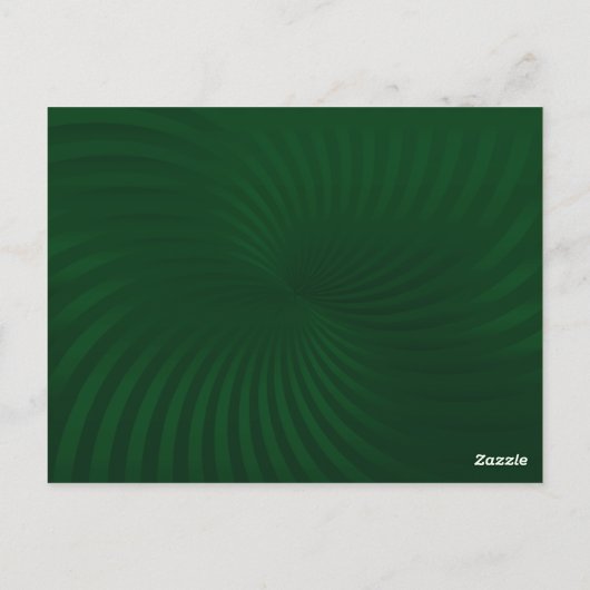 表の番号（緑） ポストカード (裏面)