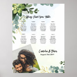 表の結婚緑の写真8 ポスター