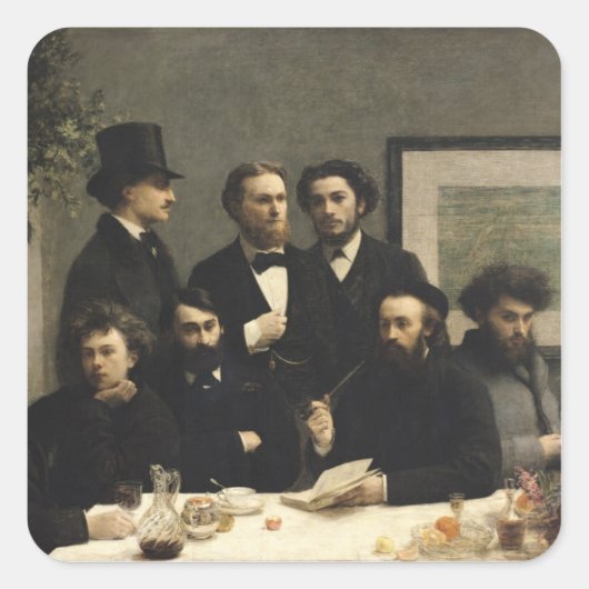 表の角, 1872 スクエアシール (正面)