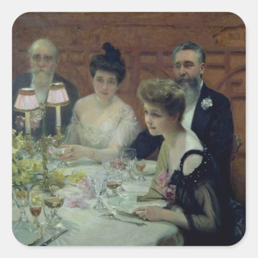 表の角， 1904 スクエアシール (正面)