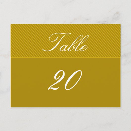 表エレガント番はがき ポストカード (正面)