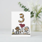 表カスタム番号3はがき ポストカード (スタンド正面)