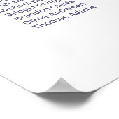 表カラフルフローラ結婚表15 ポスター (角)